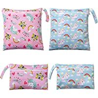Bolsa Pañales- Comius Sharp 4 Piezas Bolsa de Pañales Reutilizable- Impermeable Organizador Pañales Bebe Bolsas Pañales…